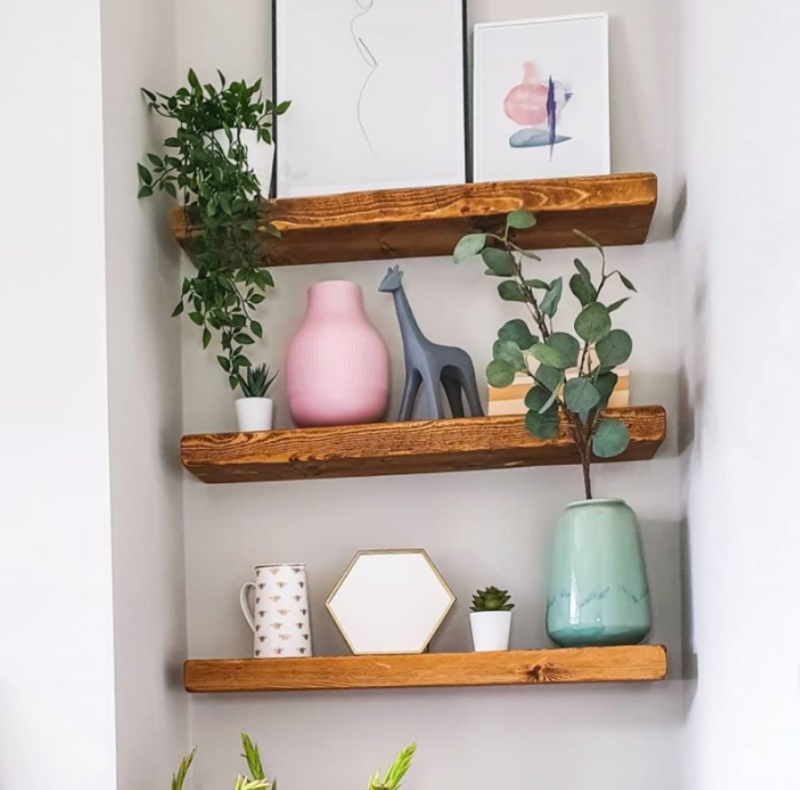 How to install a floating shelf