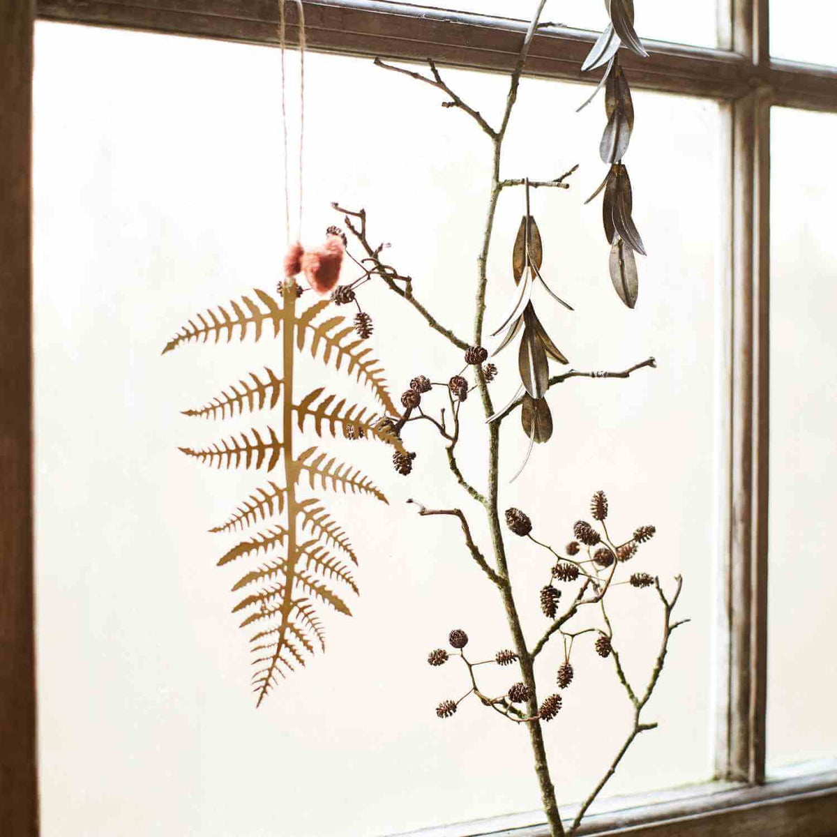 Hanging Fern Leaf