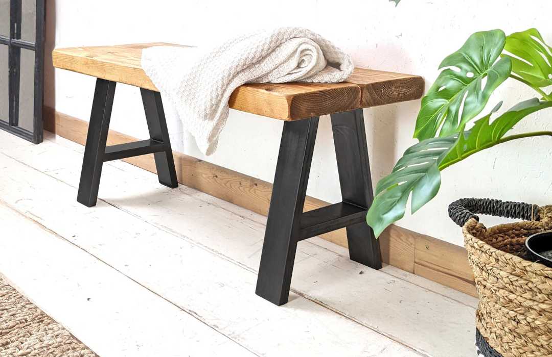 Solid handmade benches