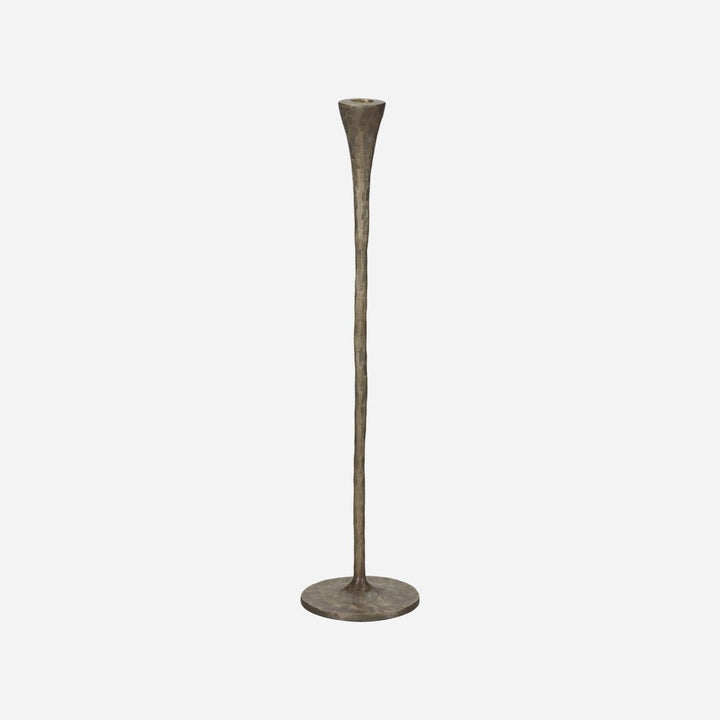 Candlestick Holder | Hammered Brass