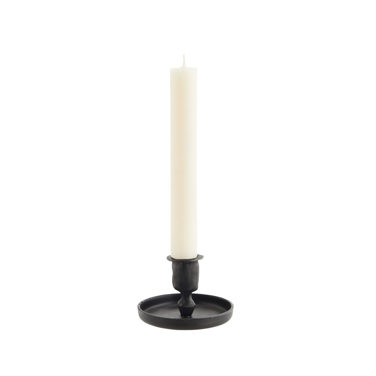 Antique Candle Holder | Black