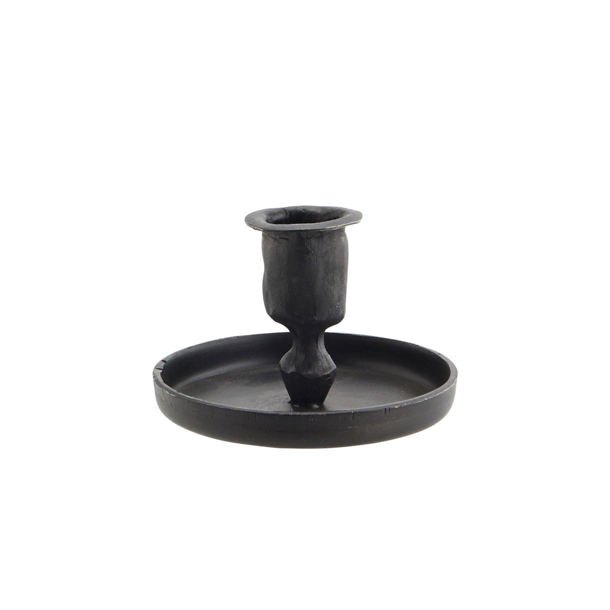 Antique Candle Holder | Black