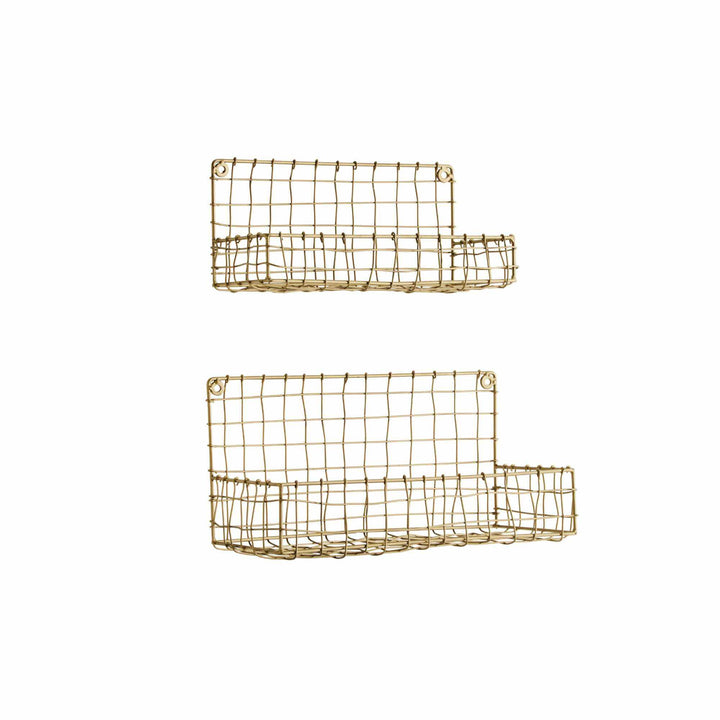 Brass Wire Shelves
