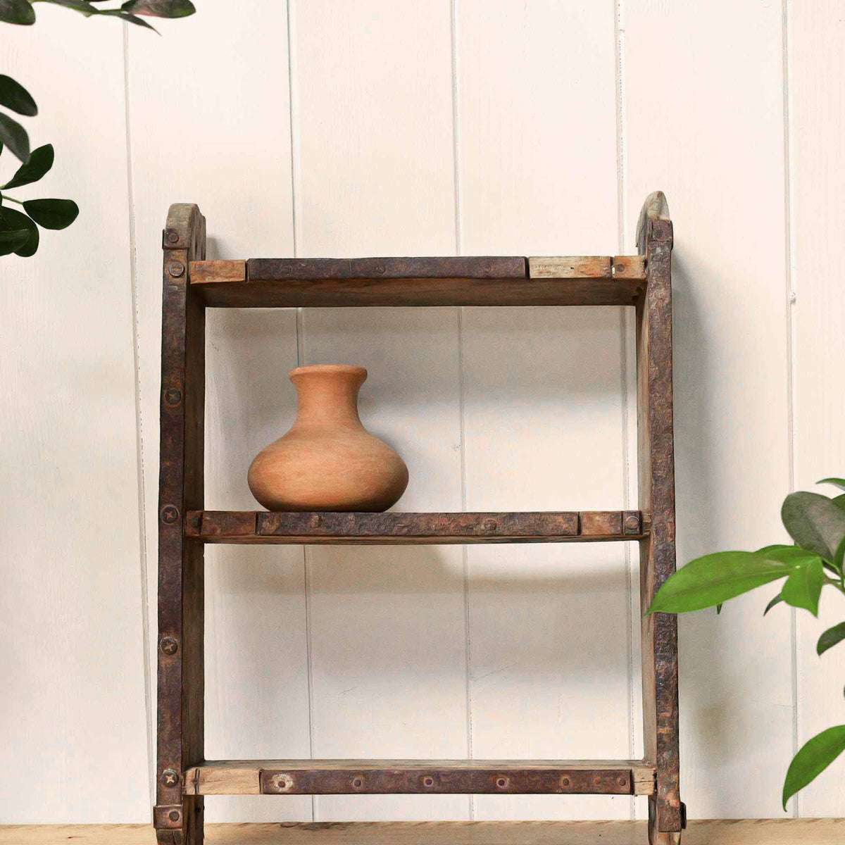 Recycled Brick Mould Shelving Unit