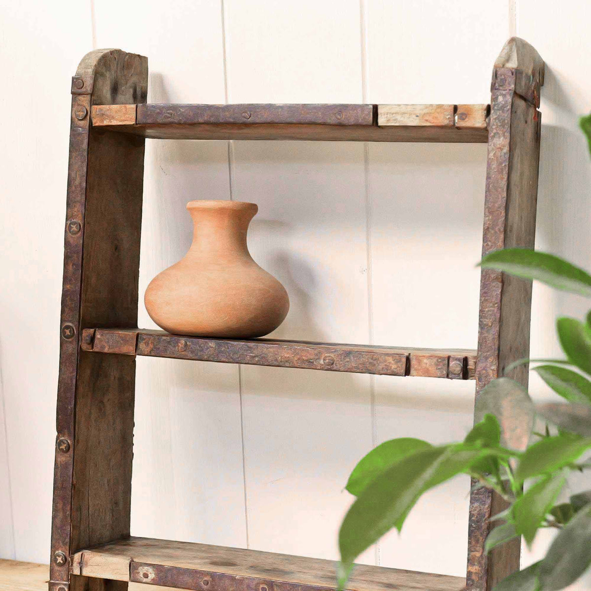 Recycled Brick Mould Shelving Unit