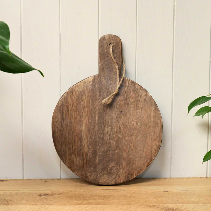 Natural Chopping Board | Round