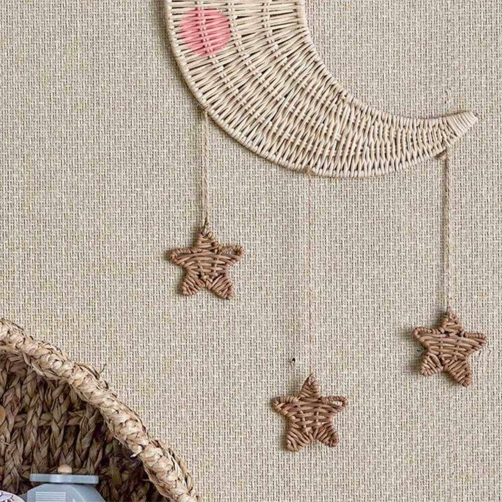 Nursery Moon & Stars Mobile | Rattan