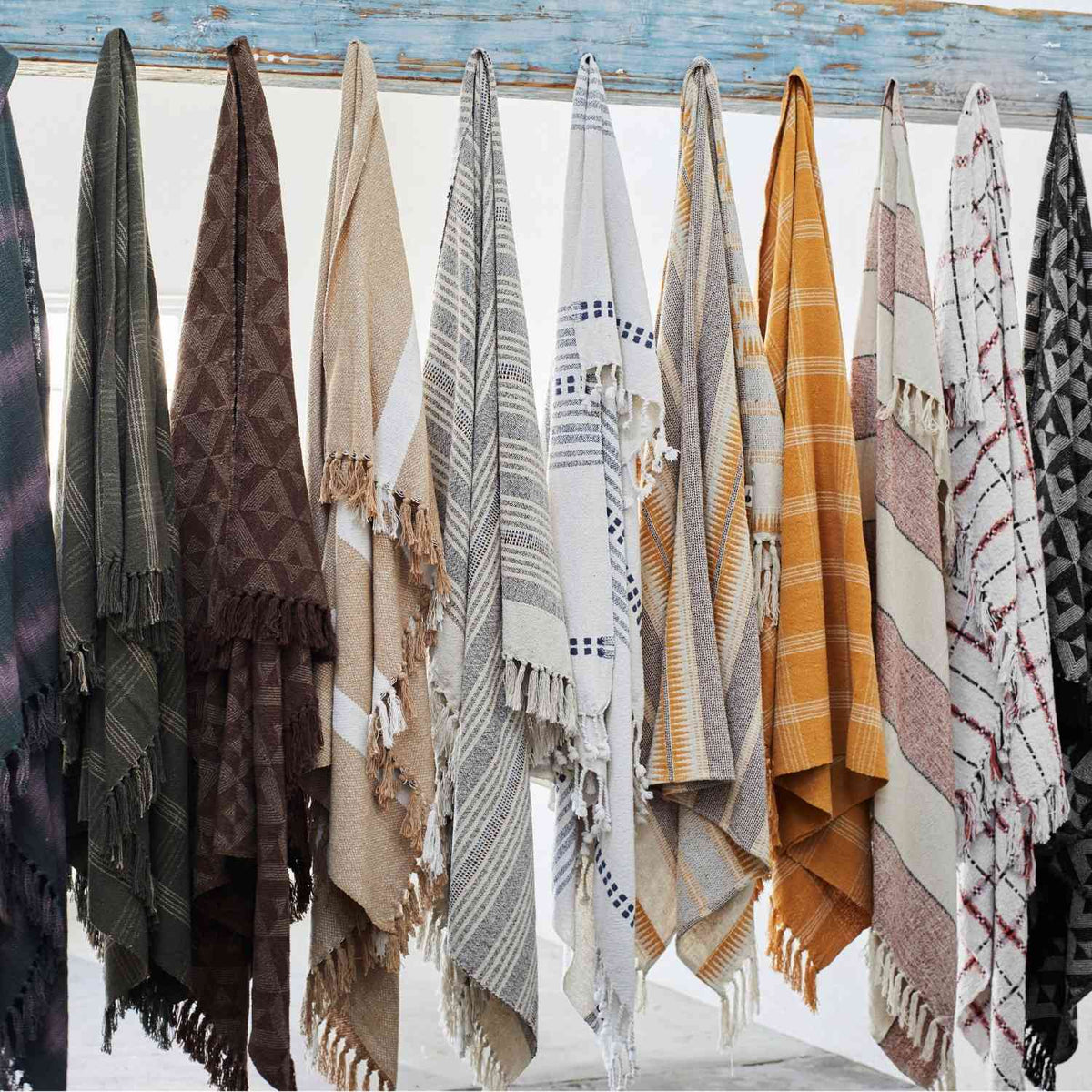 Recycled Cotton Throws