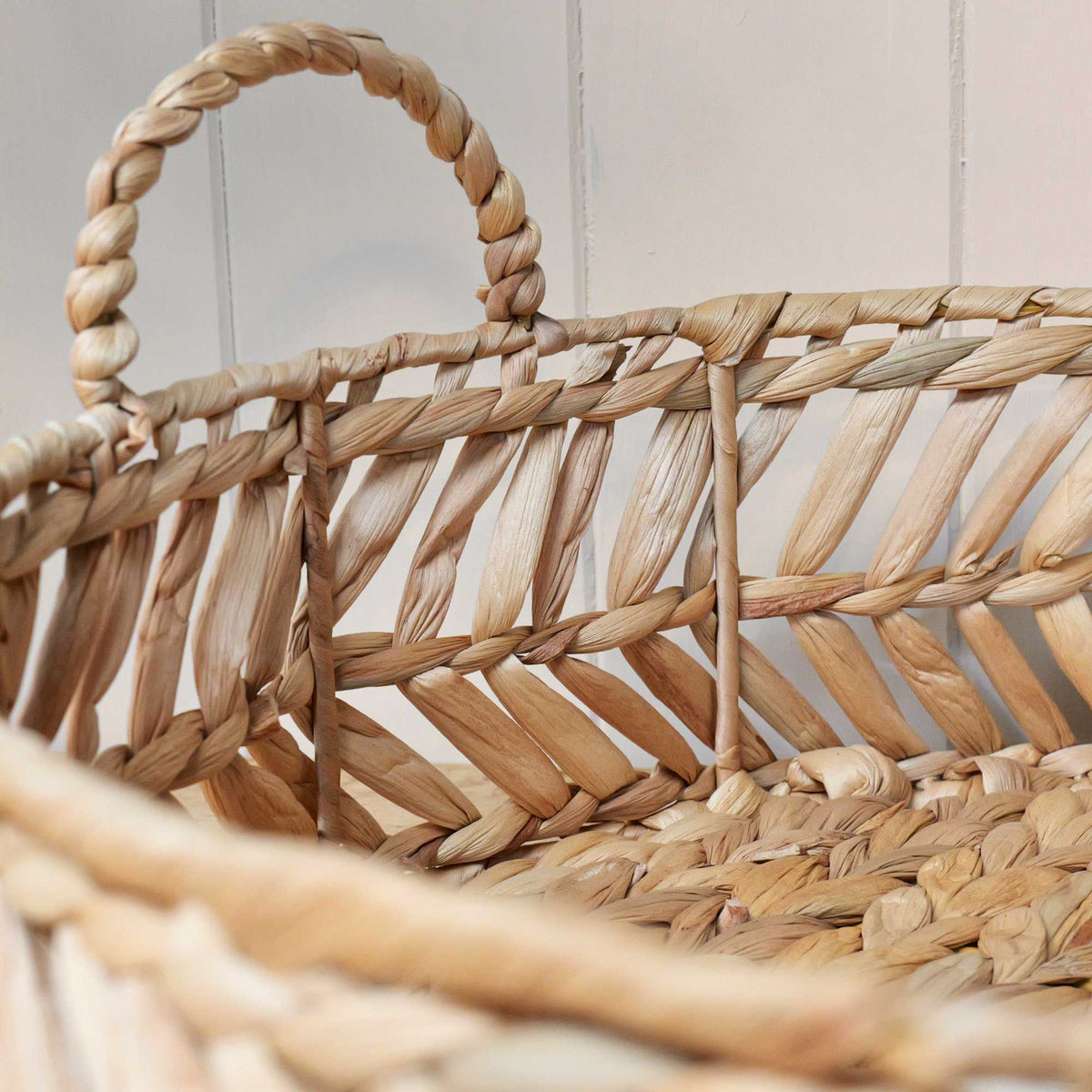 Basket Serving Trays | Natural Water Hyacinth
