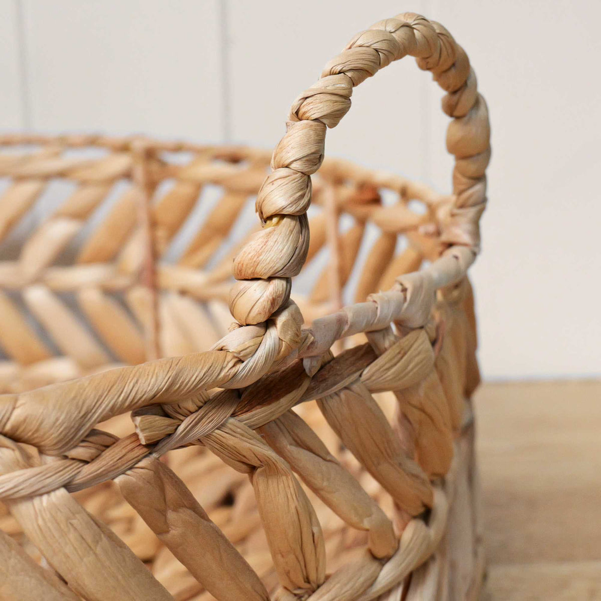 Basket Serving Trays | Natural Water Hyacinth
