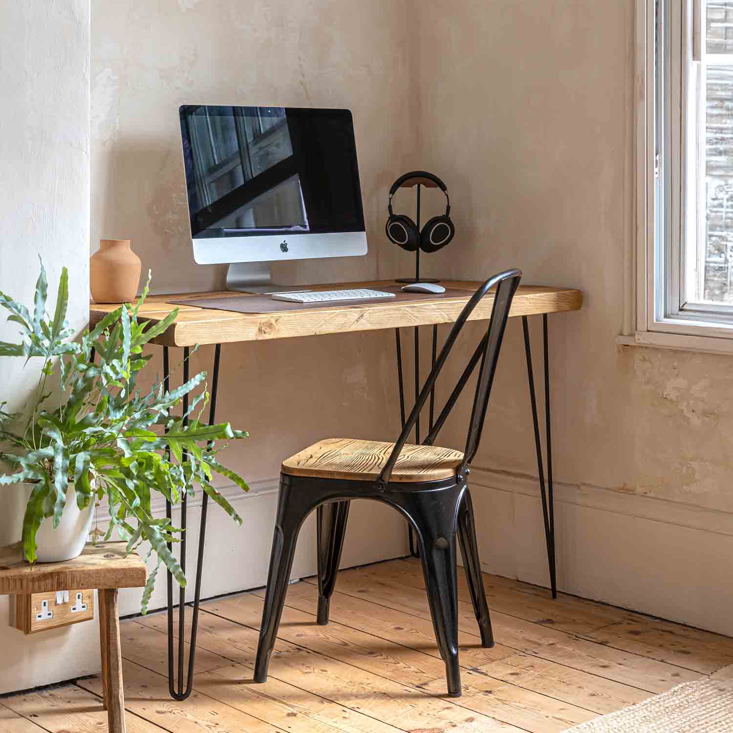 Rustic Wood Home Office