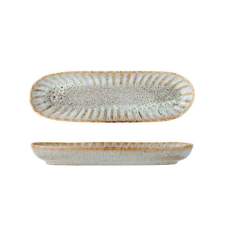 Stoneware Serving Plate | Fleur Collection