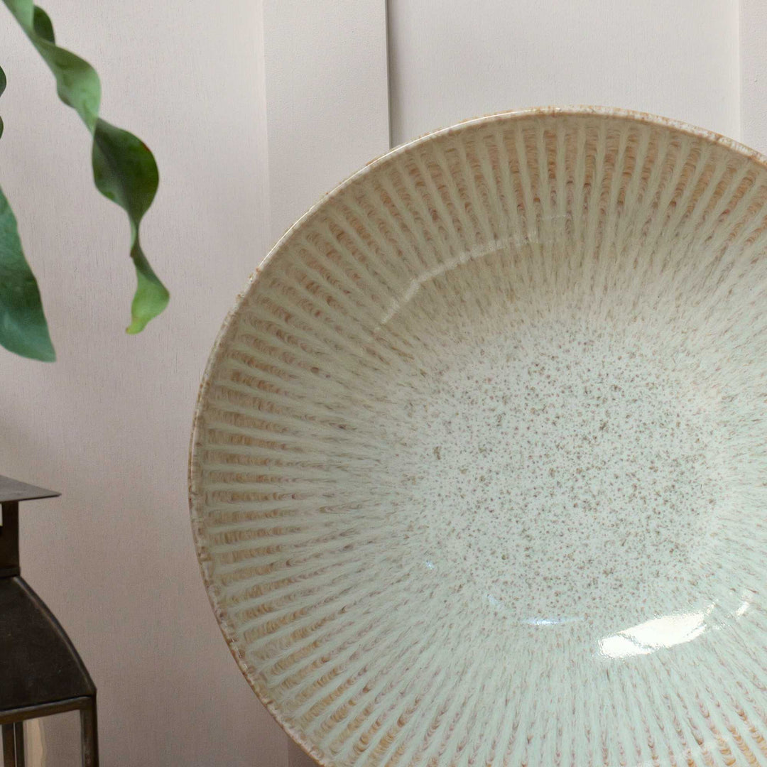 Stoneware Serving Bowl | Fleur Collection