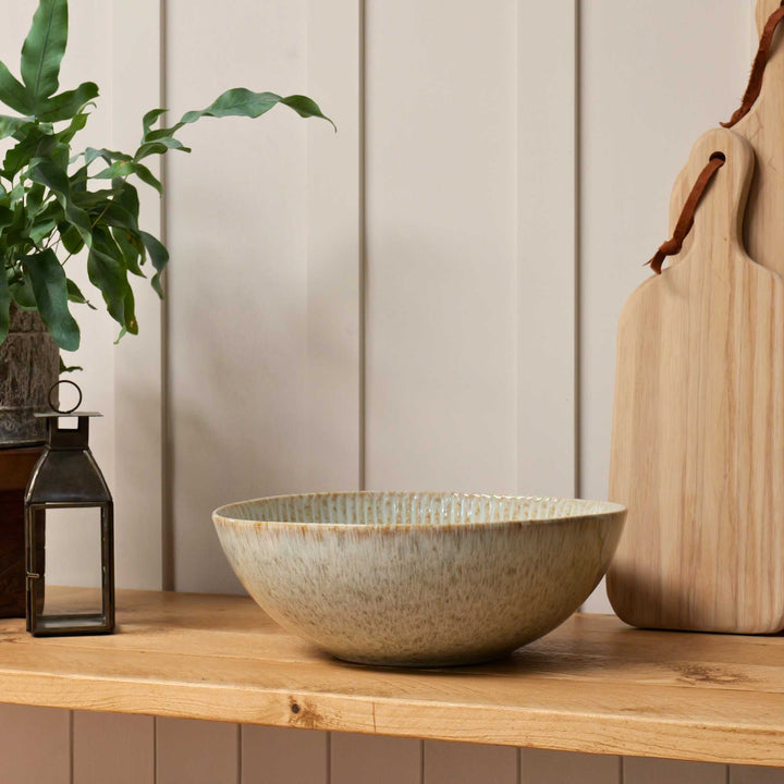 Stoneware Serving Bowl | Fleur Collection