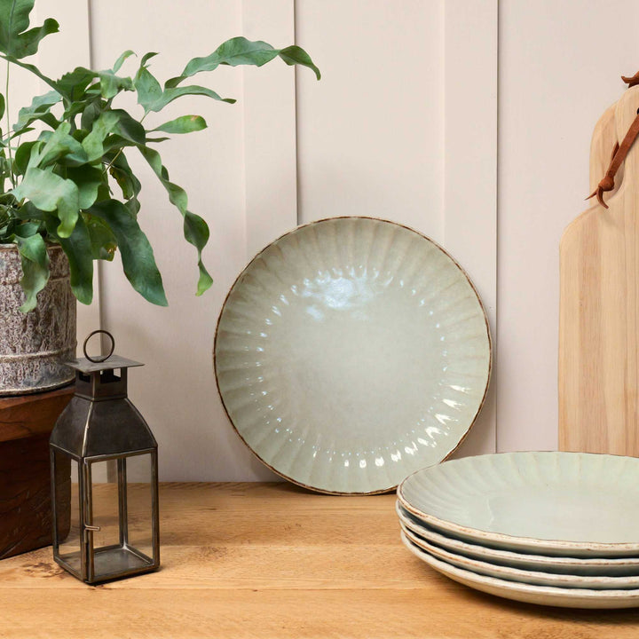 Stoneware Large Plate | Fleur Collection