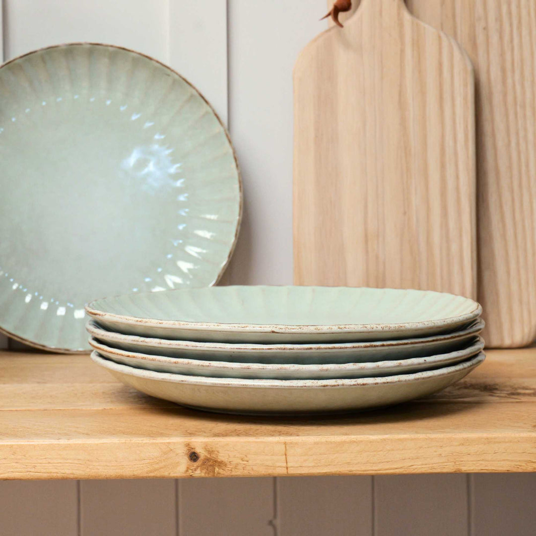 Stoneware Large Plate | Fleur Collection