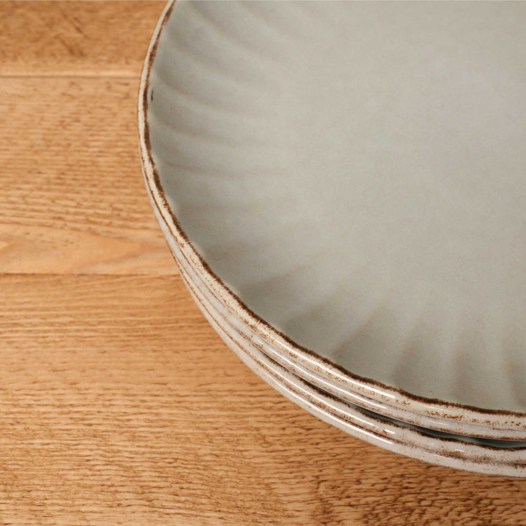 Stoneware Large Plate | Fleur Collection