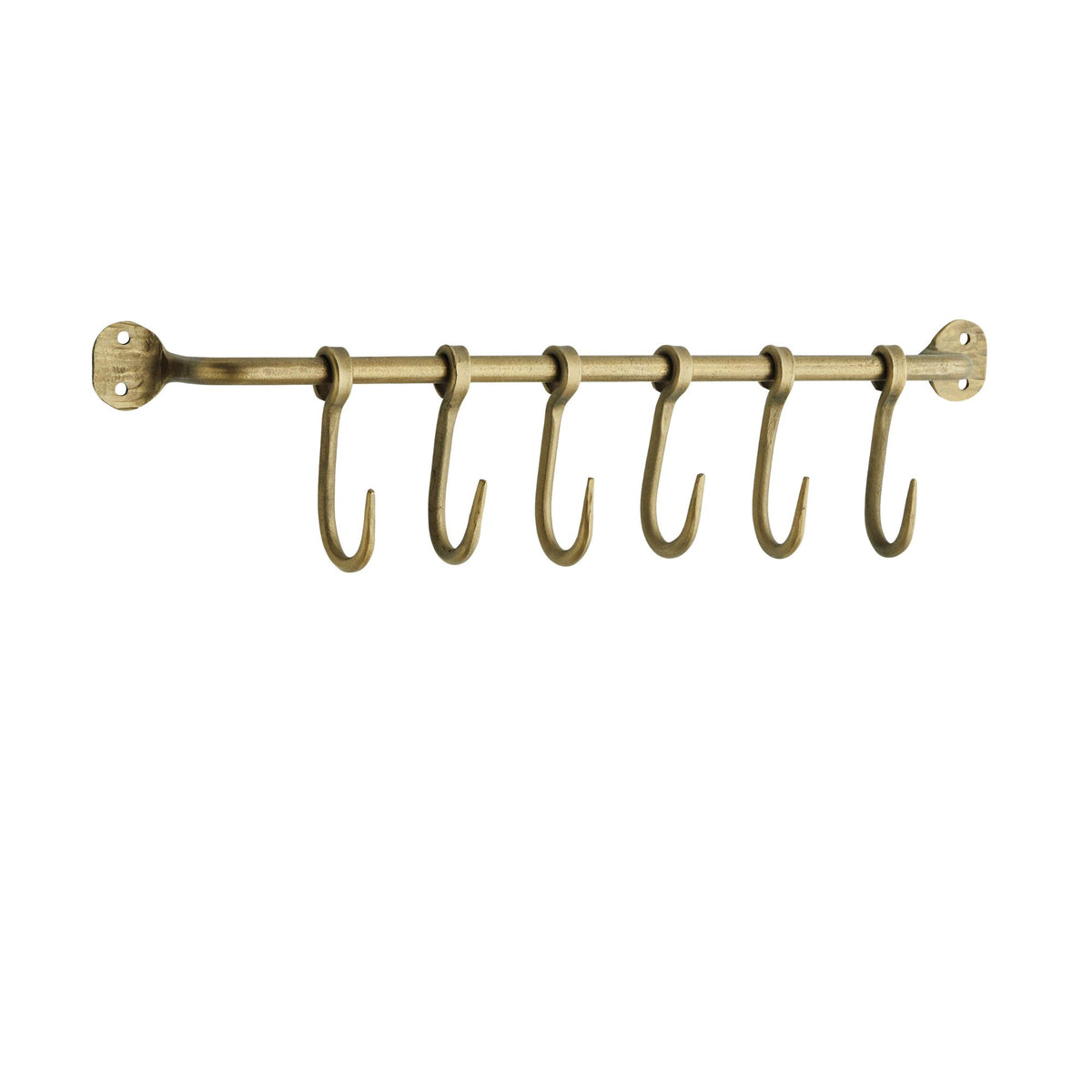 Metal Shelf Rail | Brass