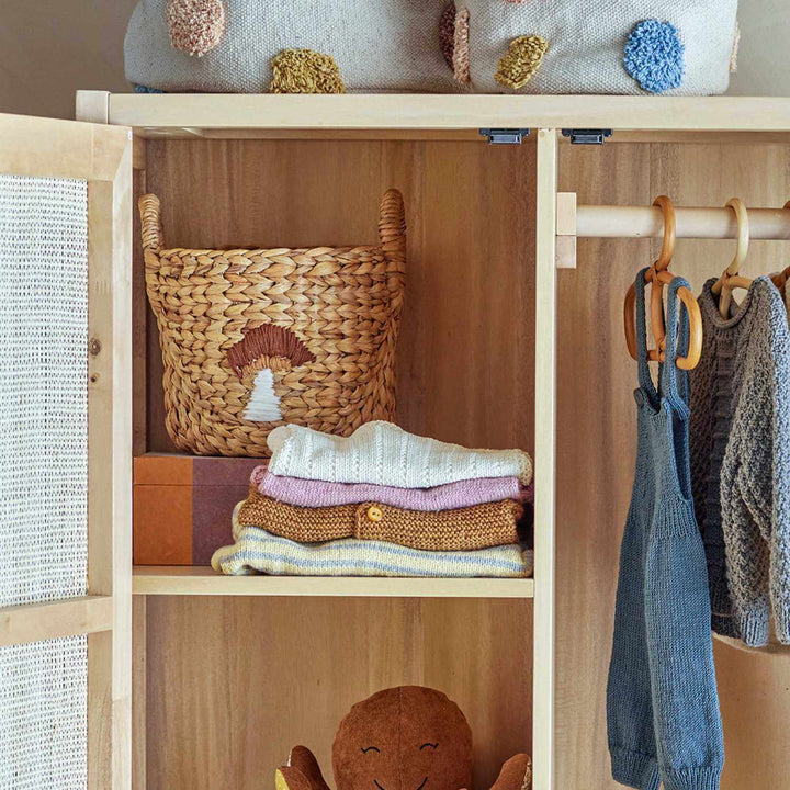 Nursery Storage Baskets | Rainbow & Mushroom