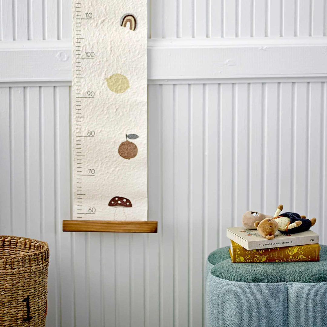 Nursery Height Chart | Recycled Paper & Firwood