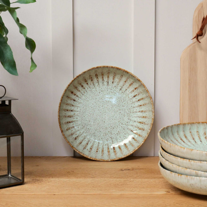 Stoneware Pasta Bowl | Fleur Collection