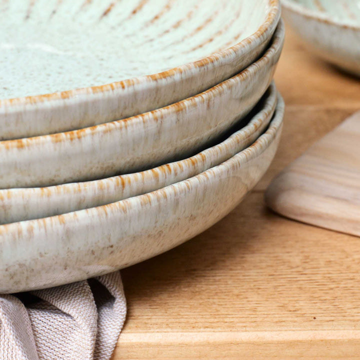 Stoneware Pasta Bowl | Fleur Collection