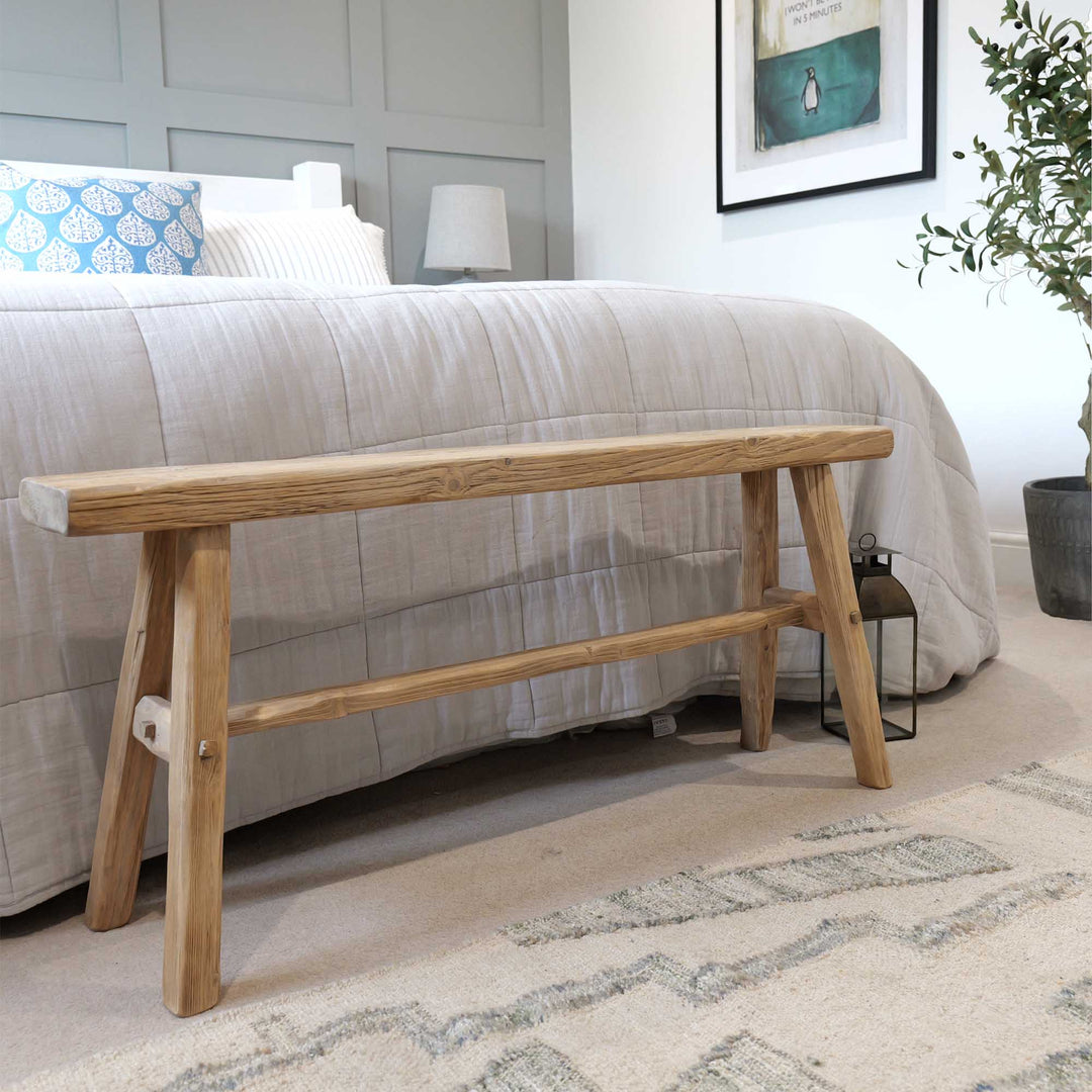 Reclaimed Wooden Bench