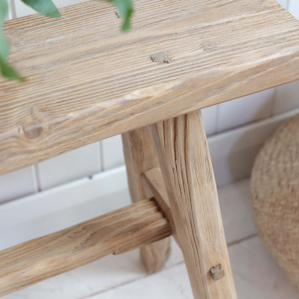 Reclaimed Wooden Bench