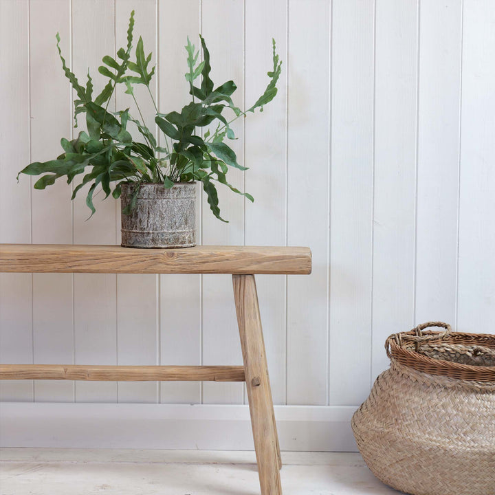 Reclaimed Wooden Bench