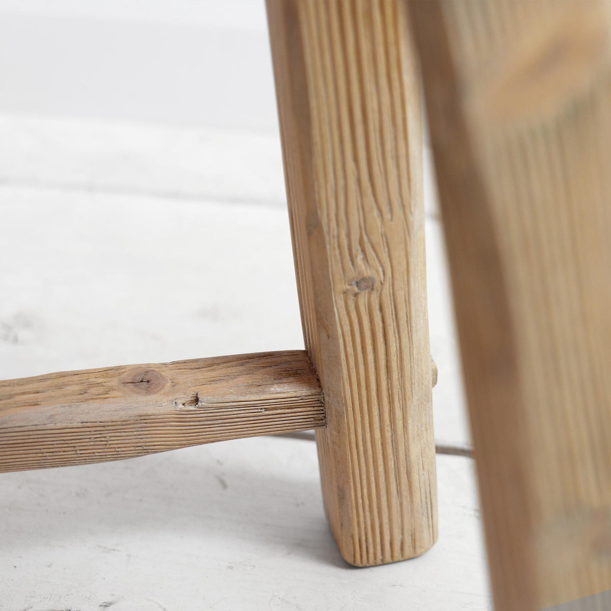 Reclaimed Wooden Milk Stool