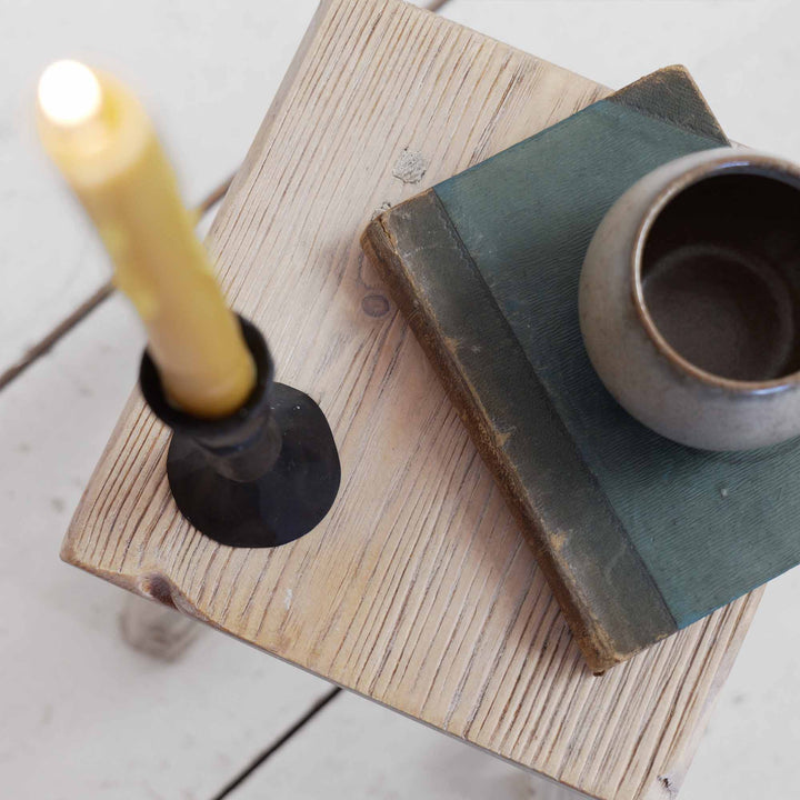 Reclaimed Wooden Milk Stool