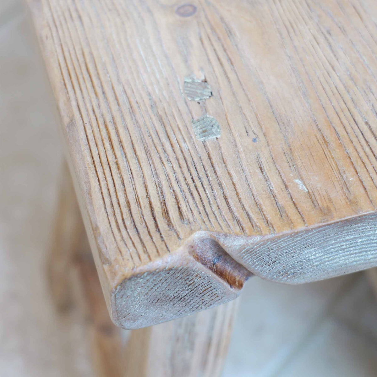 Reclaimed Wooden Milk Stool