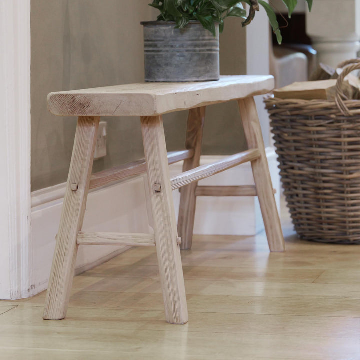 Rustic Reclaimed Hallway Bench