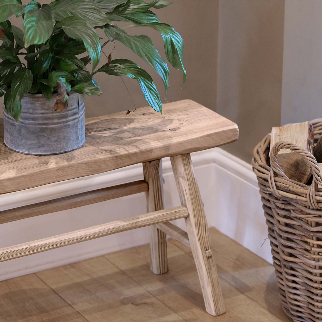 Rustic Reclaimed Hallway Bench