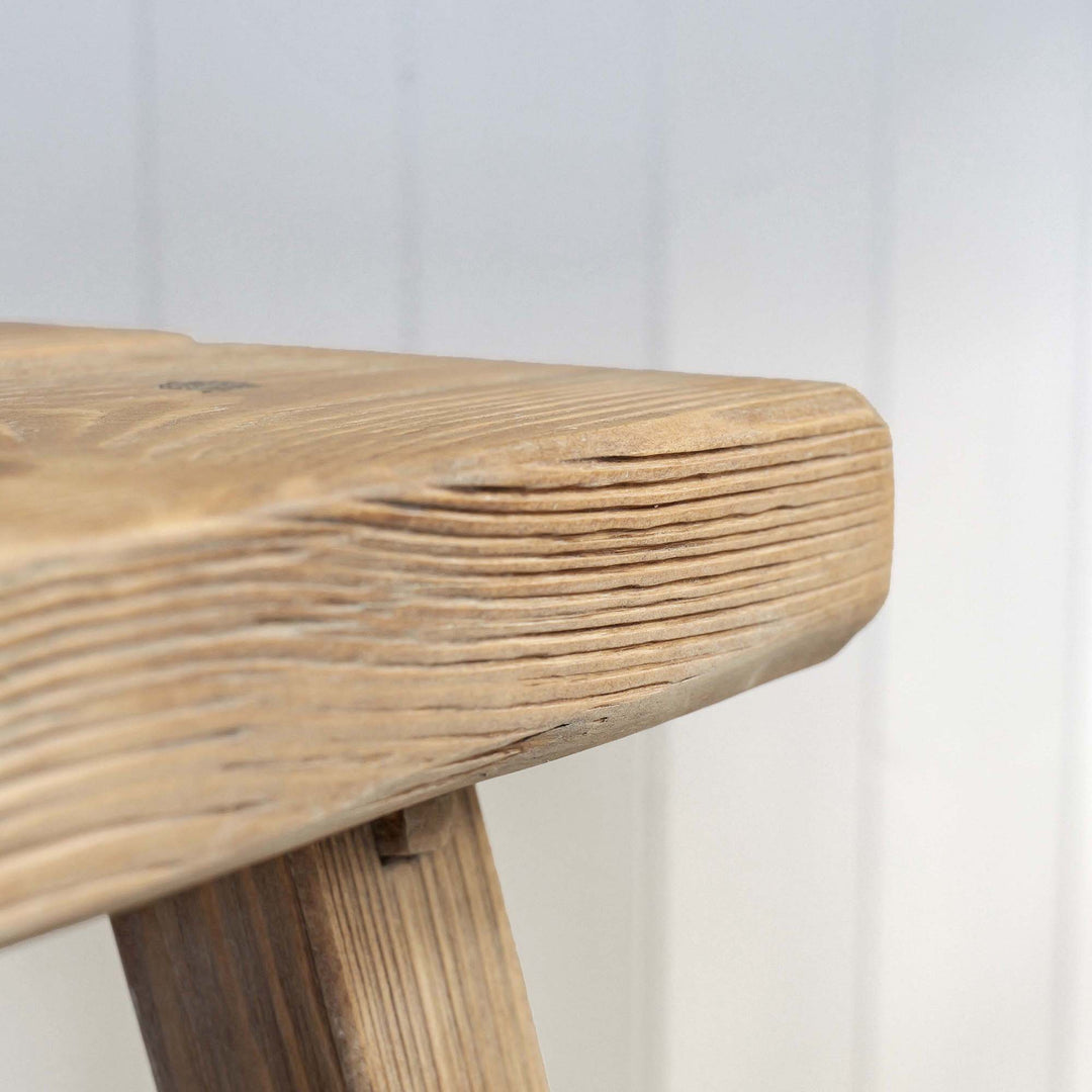 Reclaimed Wooden Bar Stool