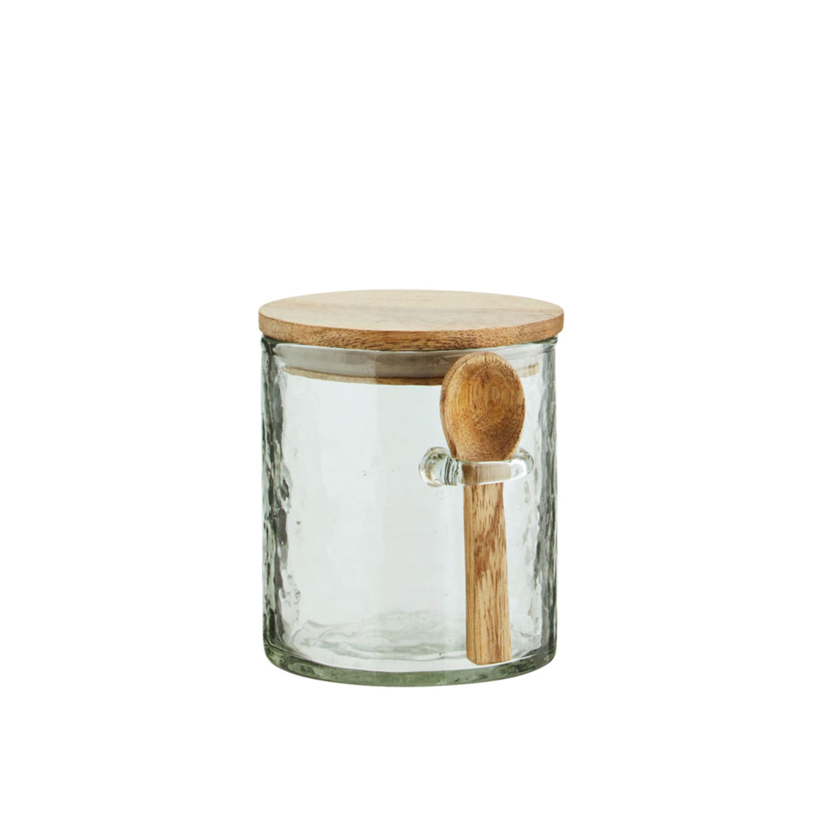 Recycled Storage Jar | Mango Wood