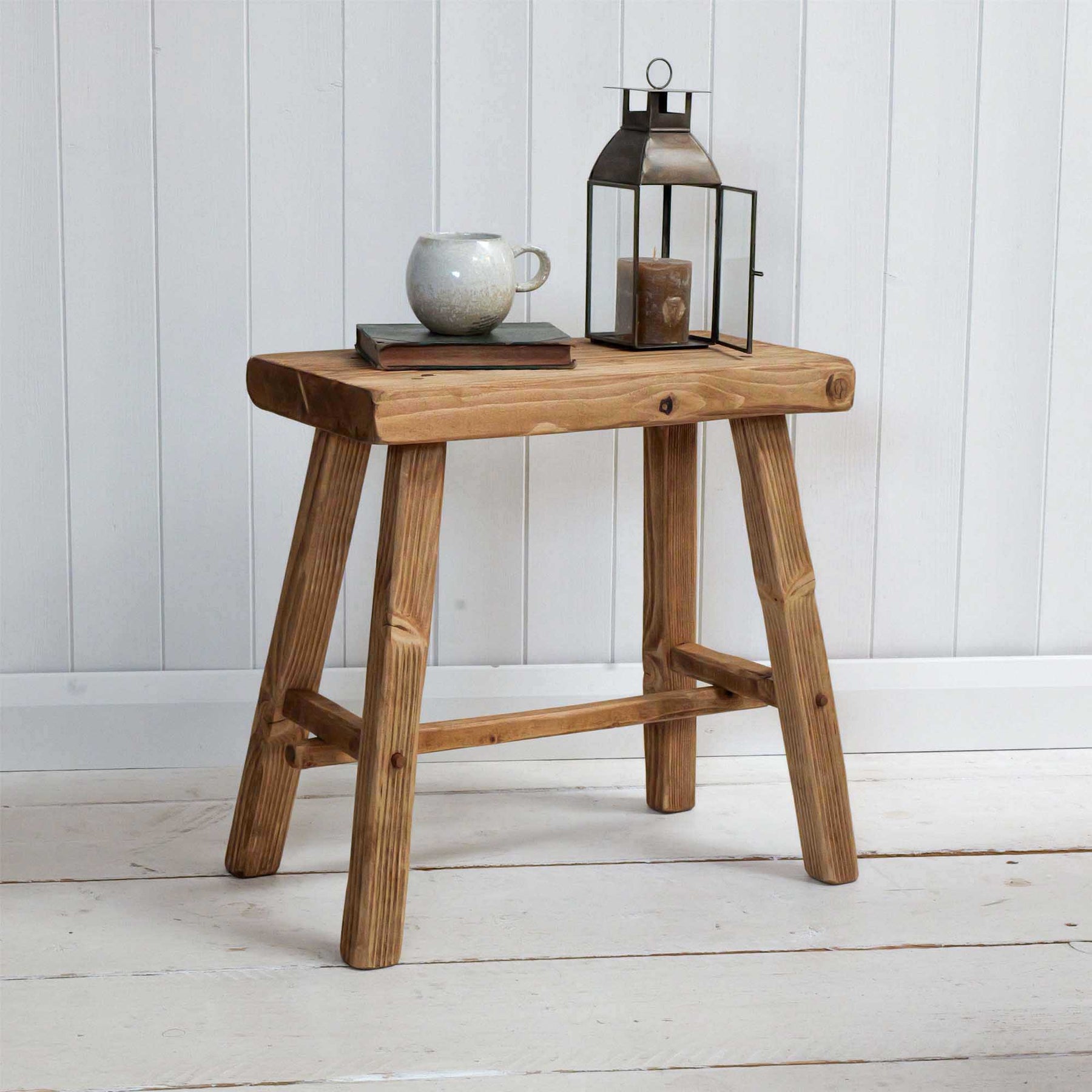 Reclaimed Wooden Stool | Ben Simpson Furniture