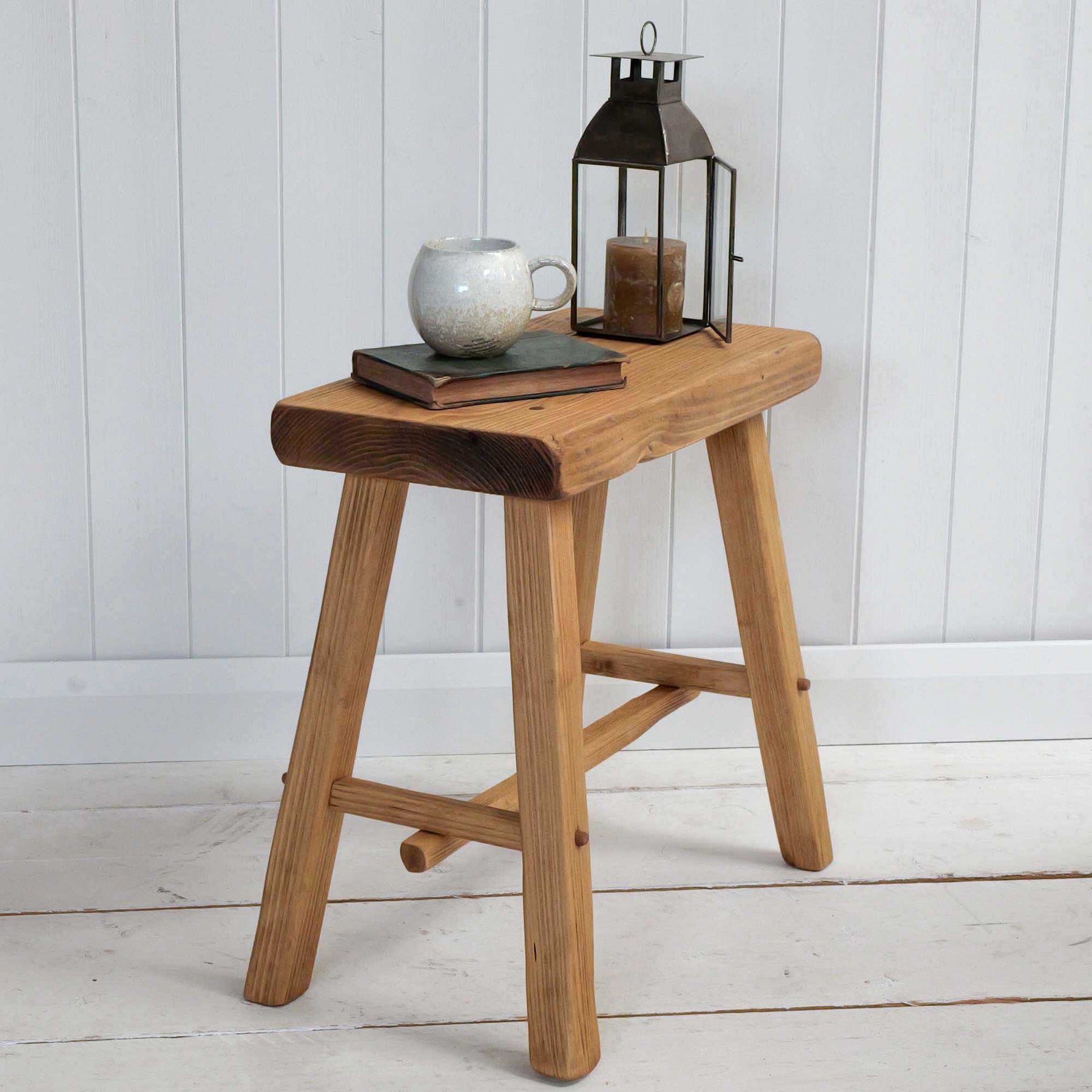 Reclaimed Wooden Stool | Ben Simpson Furniture
