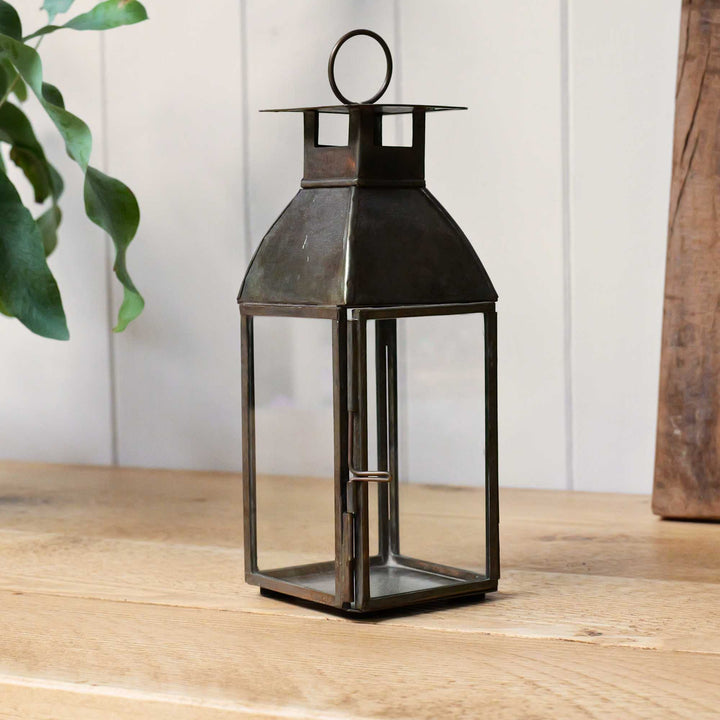 Table Lanterns | Aged Brass