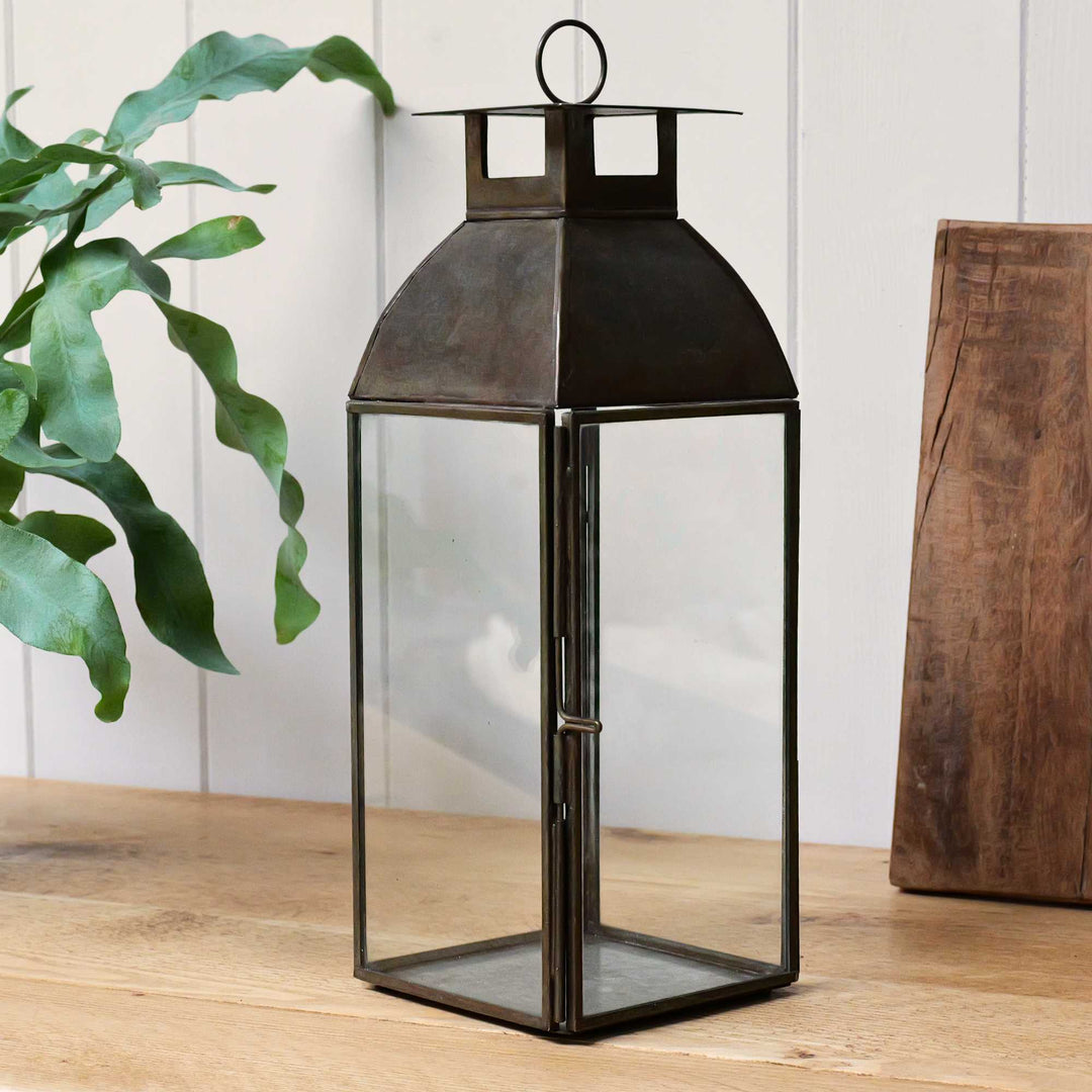 Table Lanterns | Aged Brass