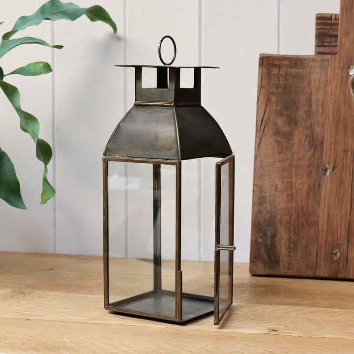 Table Lanterns | Aged Brass