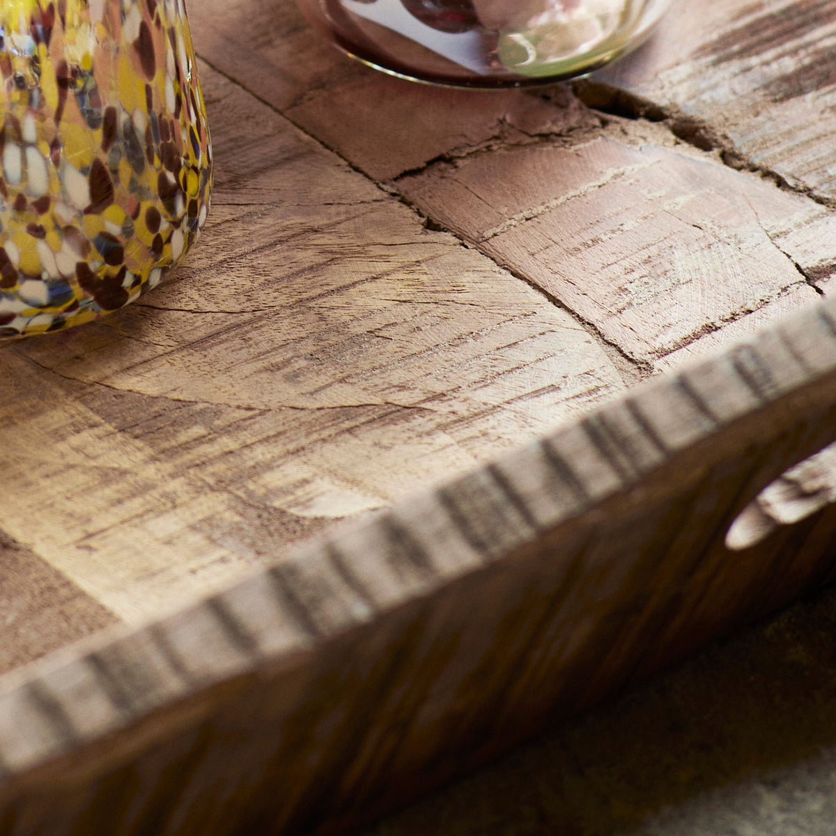 Wooden Serving Tray | Recycled