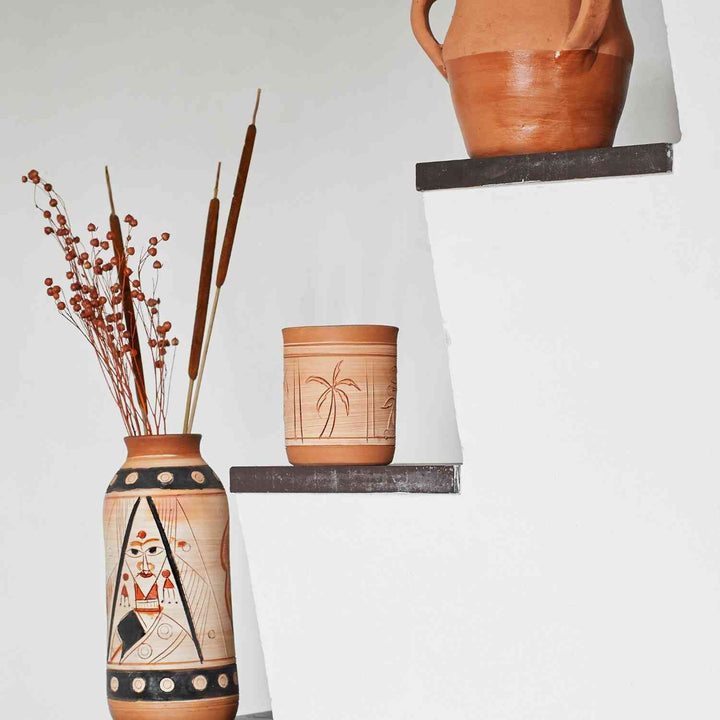 Handmade Terracotta Flower Pot