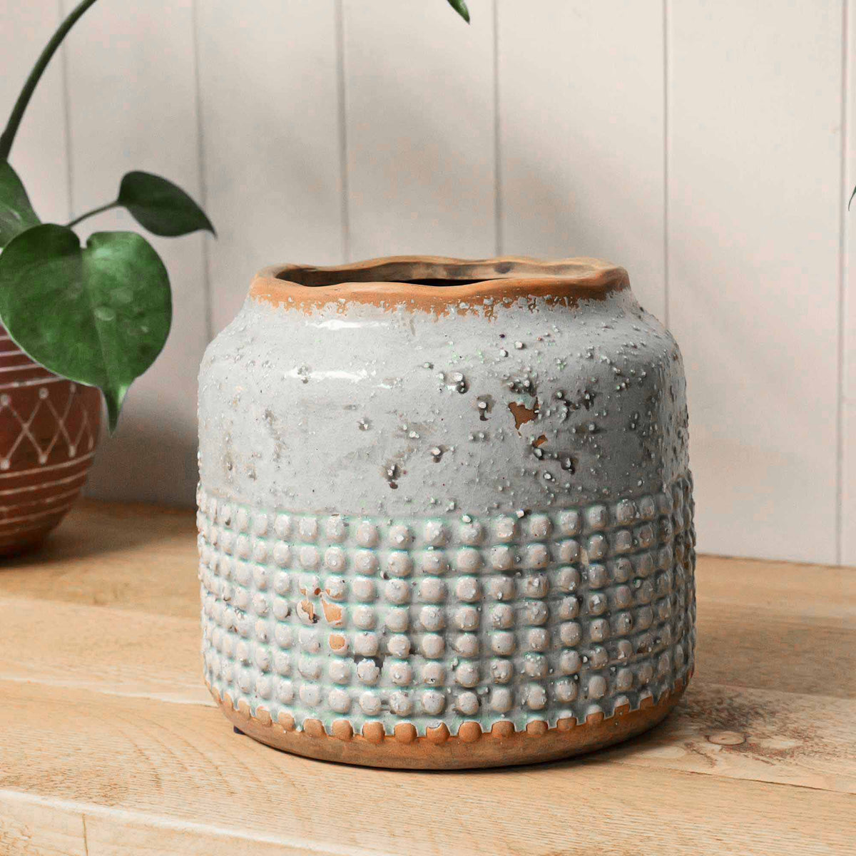 Textured Pebble Vase | Terracotta