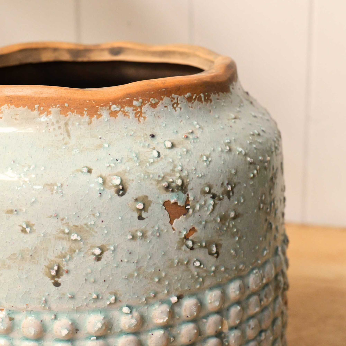 Textured Pebble Vase | Terracotta