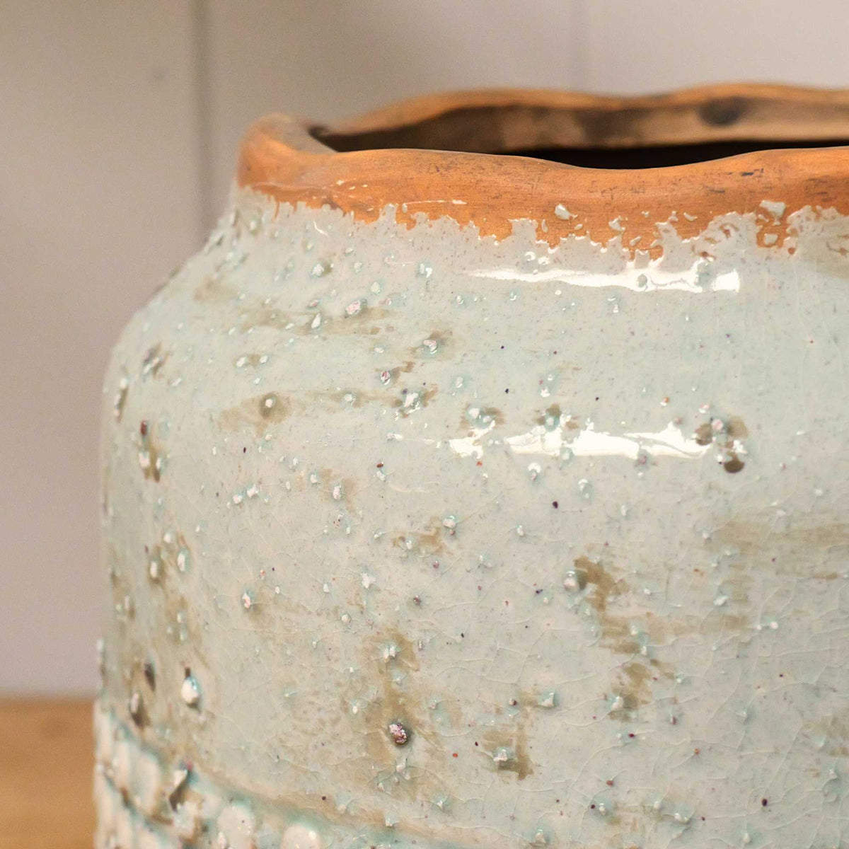 Textured Pebble Vase | Terracotta