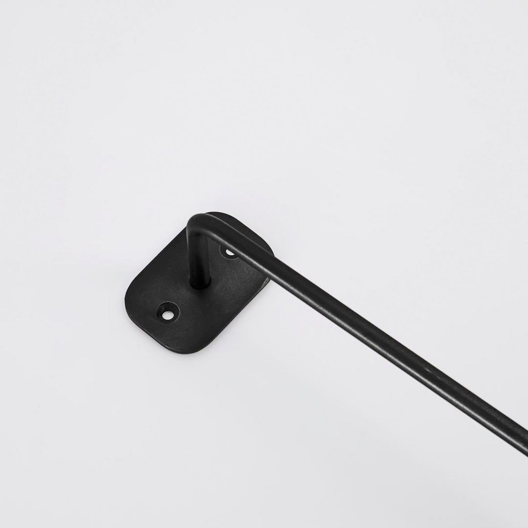 Metal Hanging Rail | Antique Black
