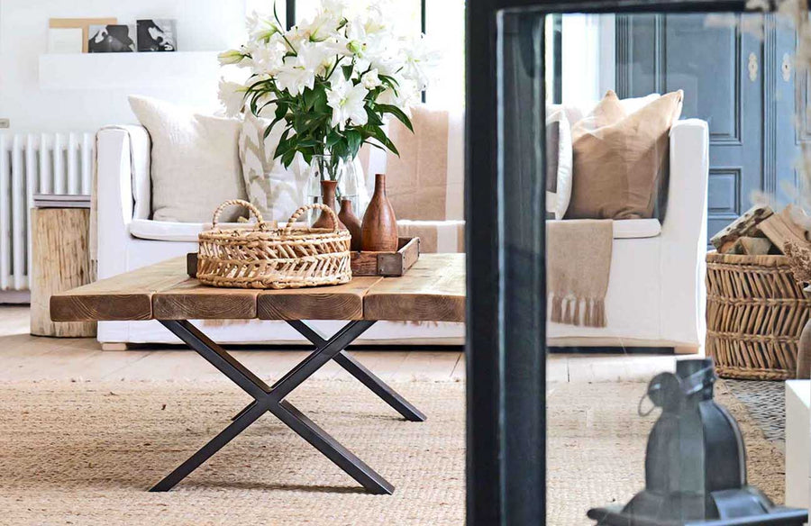 Curated visual reference: Gallery Detail: Rustic Wooden Coffee Tables