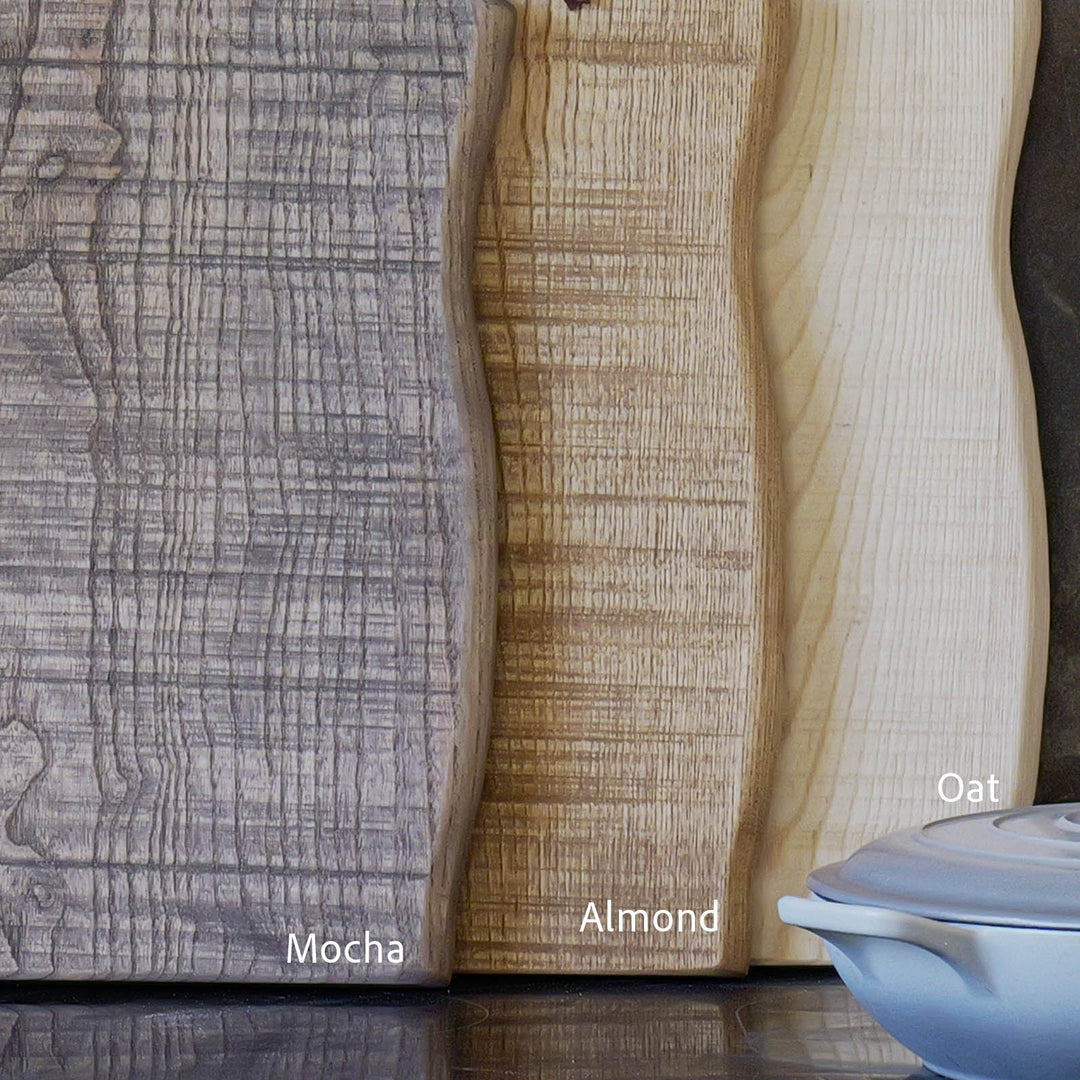 Rustic Christmas Tree Serving Board | Solid Ash