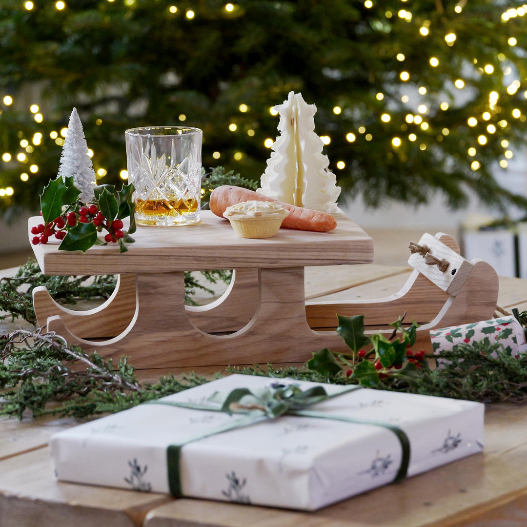 Wooden Christmas Sleigh